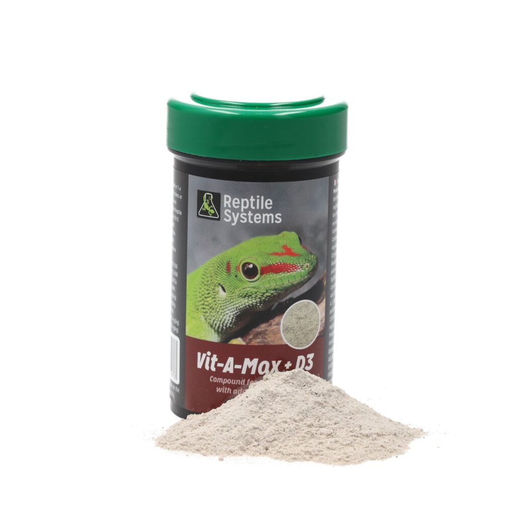 Reptile vitamins often contain Vitamin D3