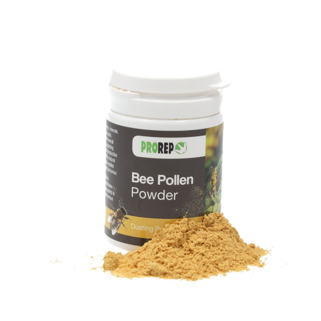 Bee pollen is a popular reptile supplement