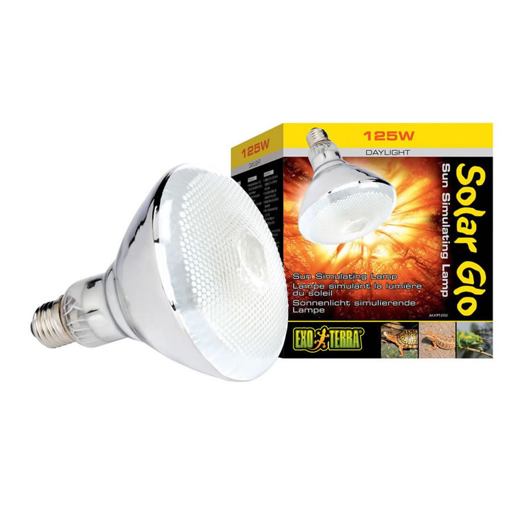 A 'Solar Glo' Mercury Vapor Reptile Lamp
